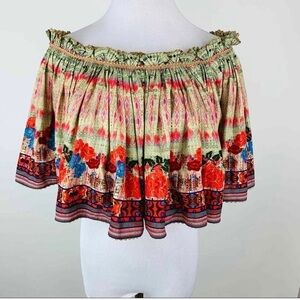 Anthropologie Bhanuni by Jvoti NWT Boho Strapless Beaded Top Small